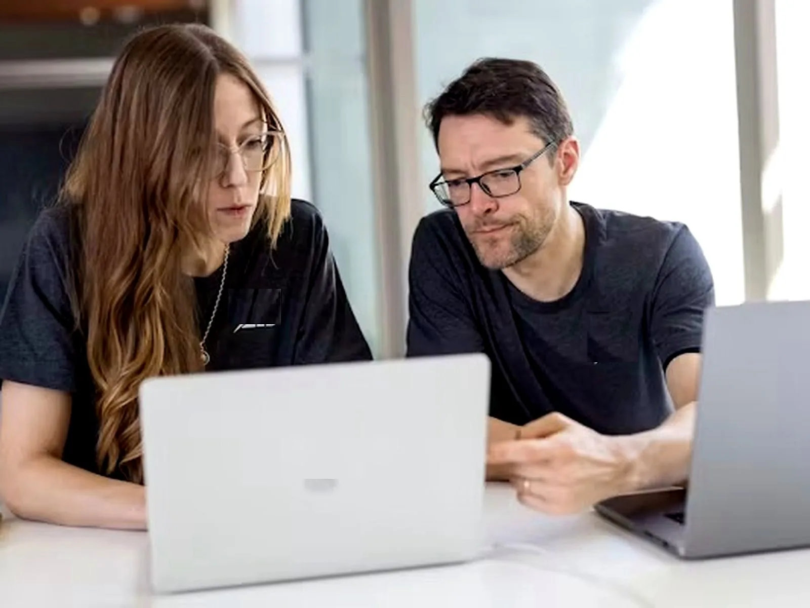 Business coach working with a client